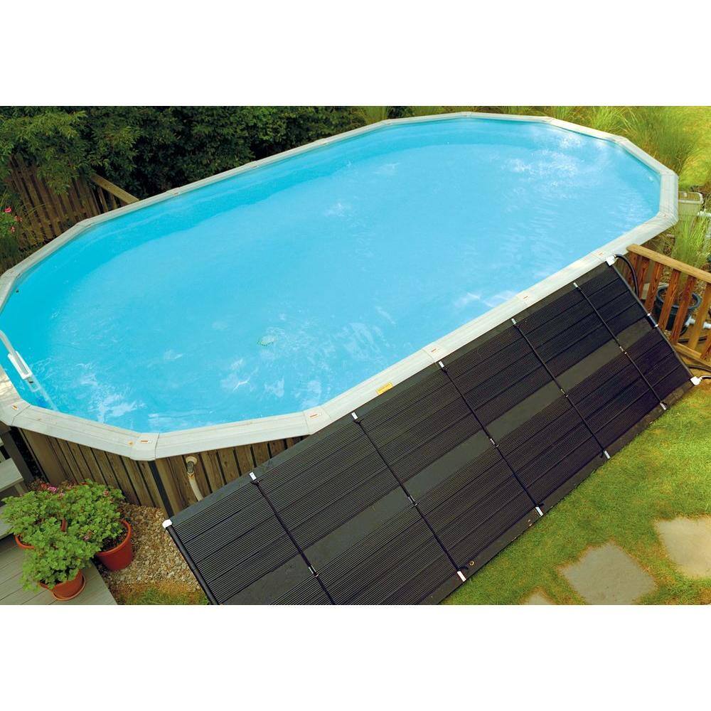 SunHeater Universal 2 2 ft. x 20 ft. (80 sq. ft.) Solar Heating System for In-Ground or Above Ground Pool S240U