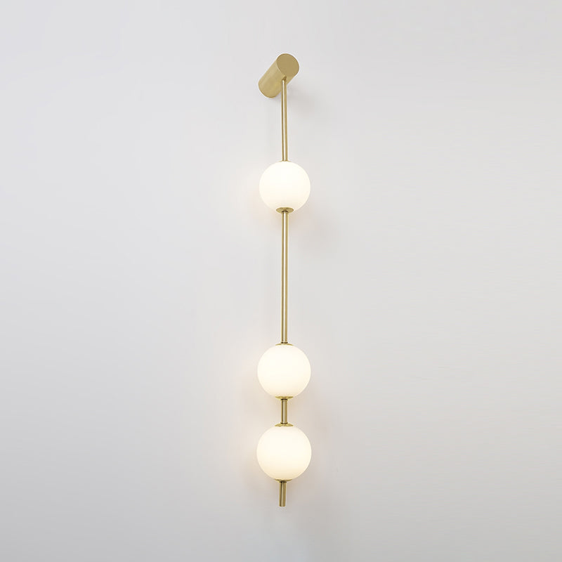 Vertical Balls Wall Lamp