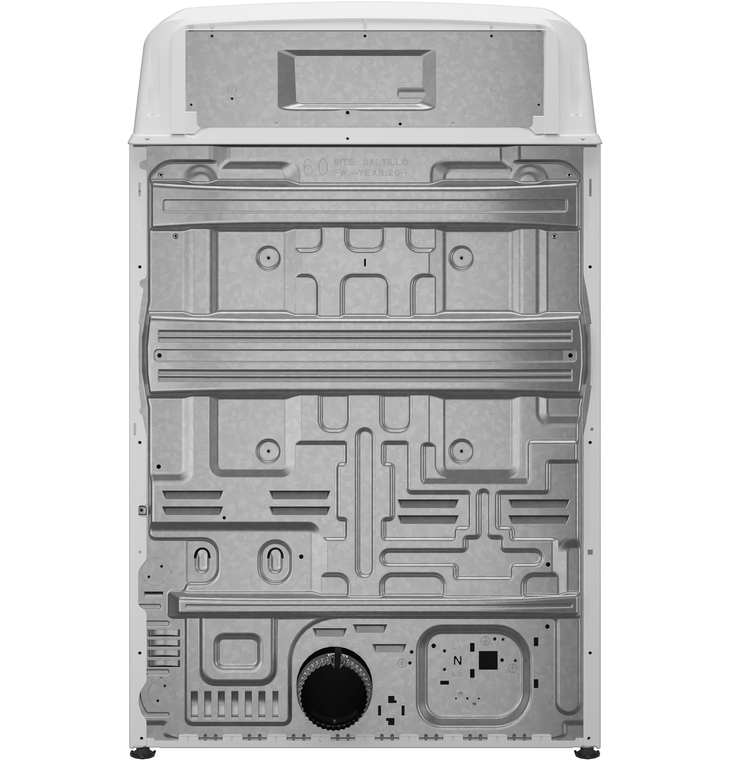 Hotpoint HTX26EASWWW Hotpoint® 6.2 Cu. Ft. Capacity  Electric Dryer With Up To 120 Ft. Venting And Shallow Depth​