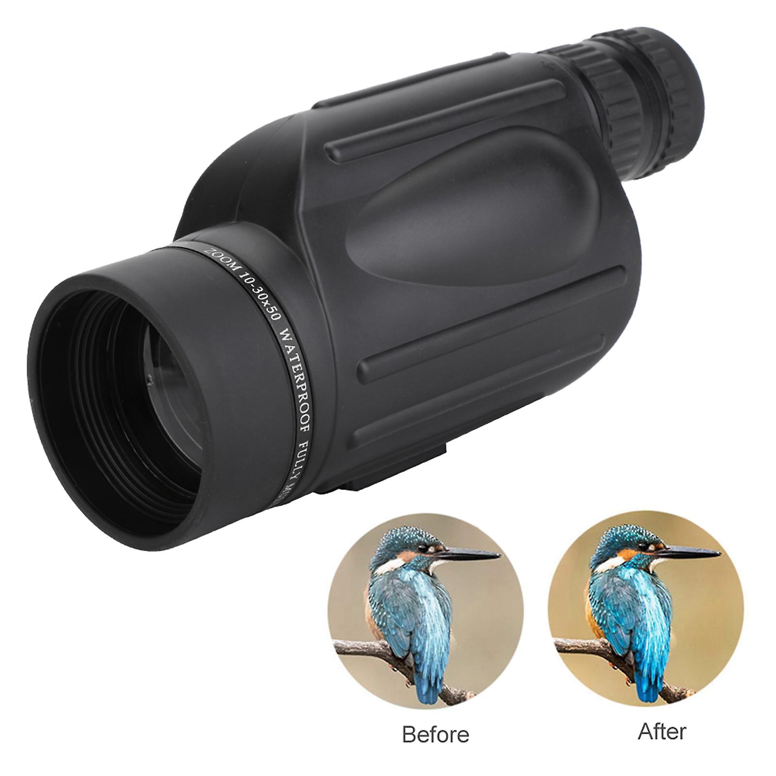 10-30x50 High-definition Handheld Portable Monocular Telescope For Outdoor Sport 7#