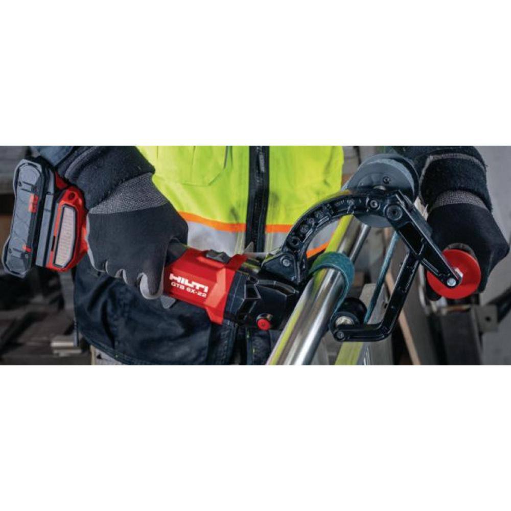 Hilti 22-Volt NURON GTB 6X Lithium-ion Cordless Brushless Tube Belt Sander (Tool-Only) 2252751