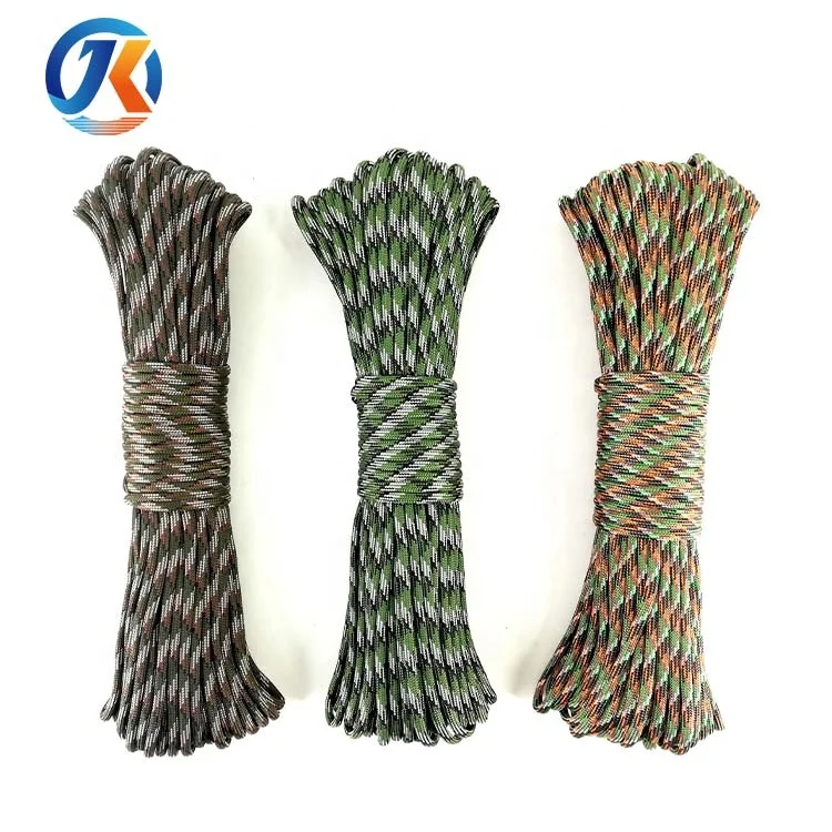 Wholesale 1mm  2mm  3mm  4mm  5mm  6mm  8mm paracord for camping   hiking