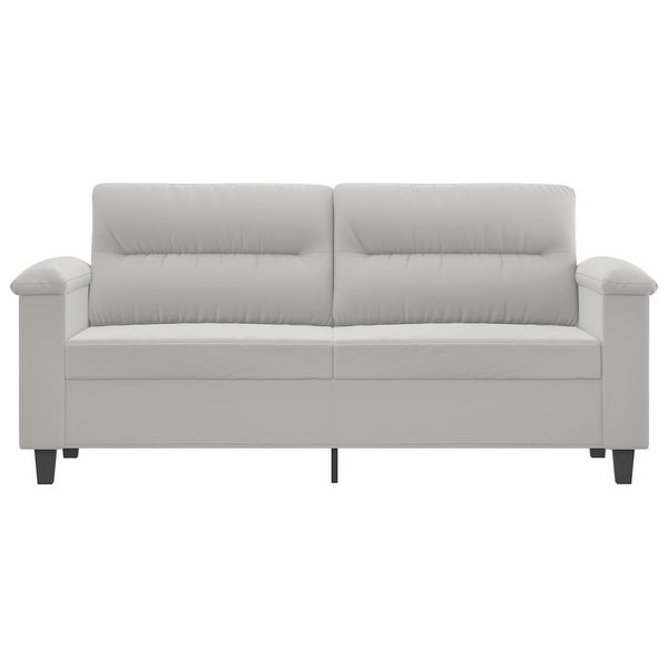 2-Seater Sofa Light Gray 55.1