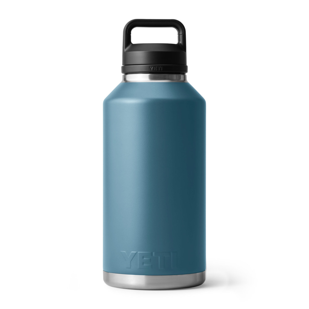 Yeti Rambler 64oz Bottle with Chug Cap Nordic Blue ;