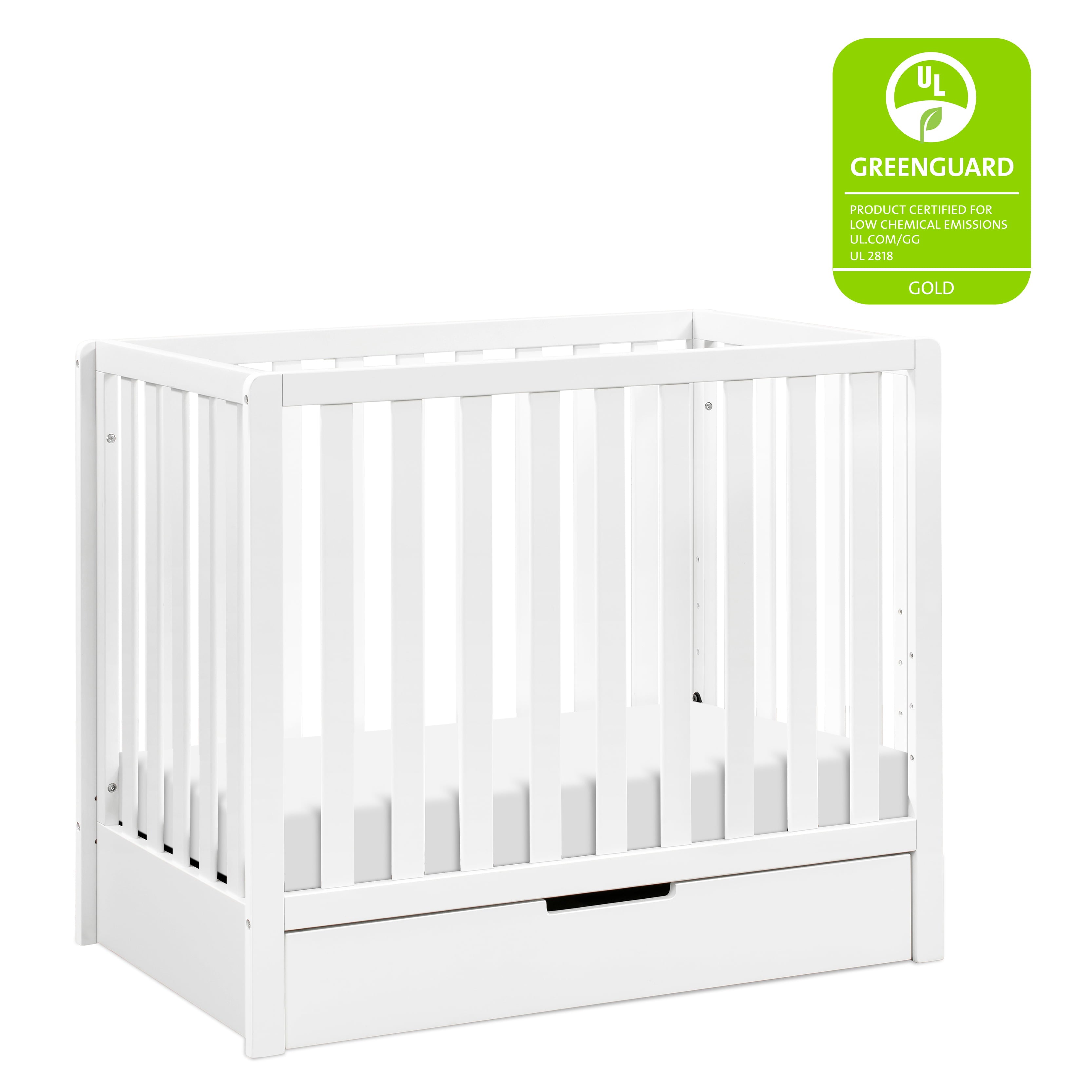 Carter's Colby 4-in-1 Convertible Mini Crib with Trundle