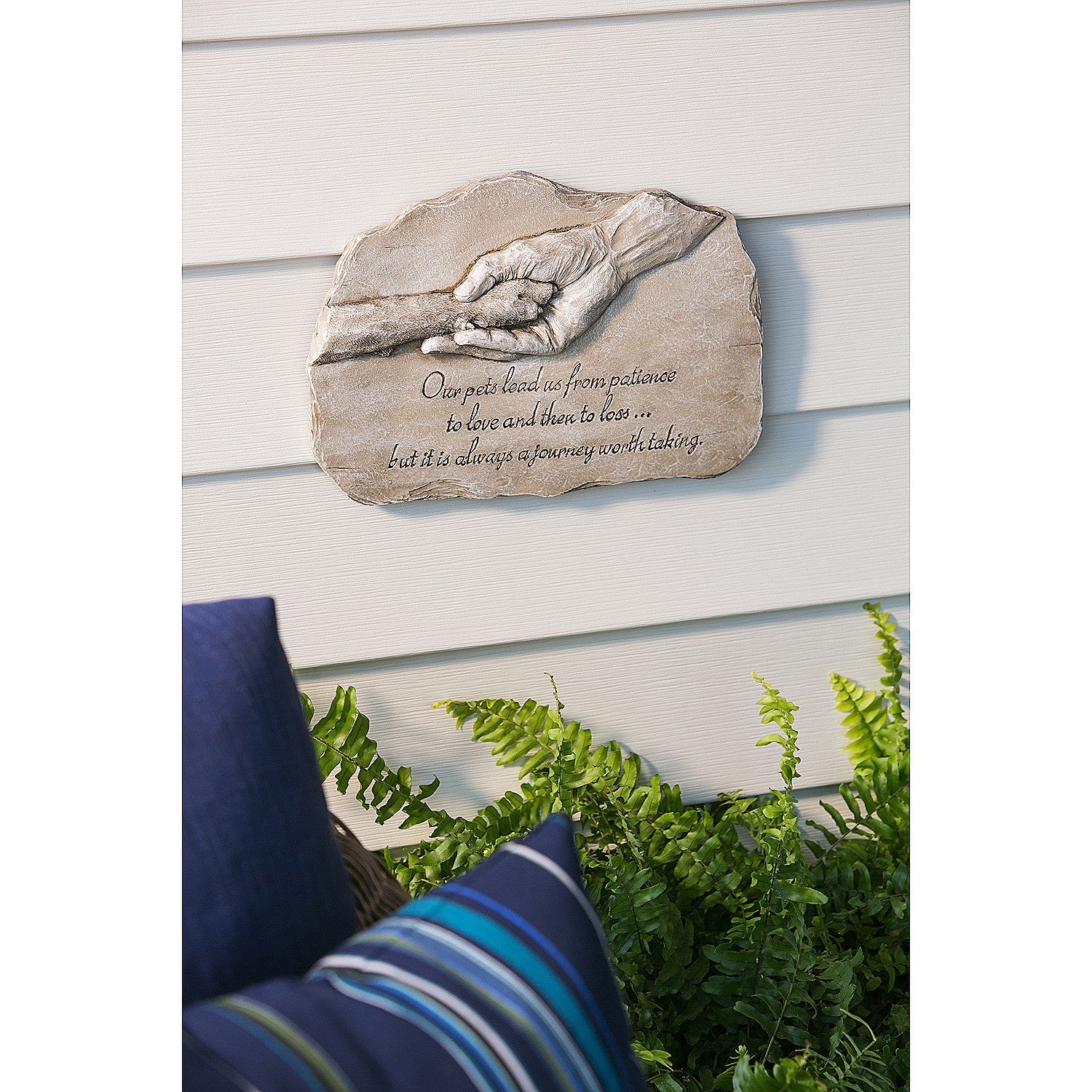 Evergreen Flag & Garden Pet Devotion Garden Stepping Stone