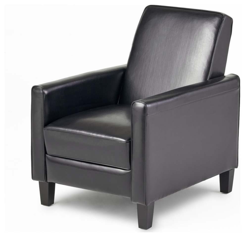 GDF Studio Hinus Indoor Upholstery Club Chair Recliner   Transitional   Recliner Chairs   by GDFStudio  Houzz