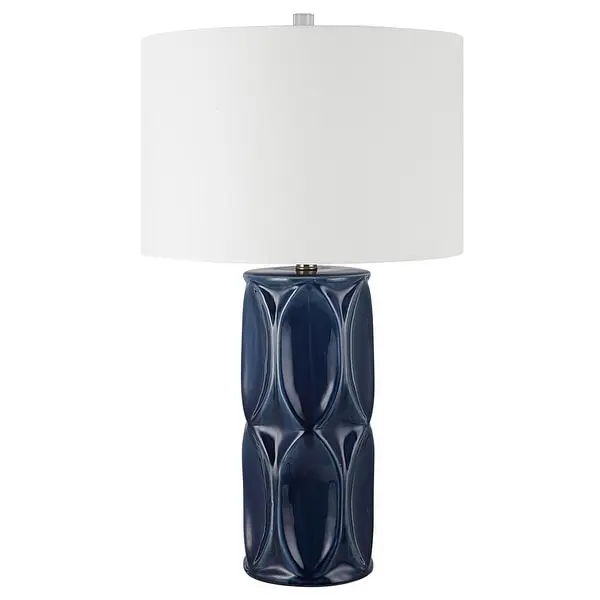 Uttermost Sinclair Blue Table Lamp - 15 W x 26.5 H x 15 D (inches)