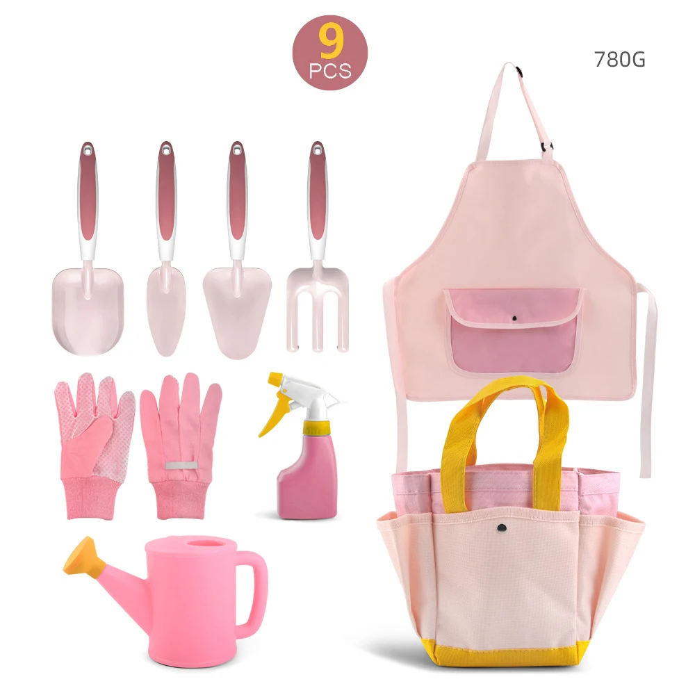 2022 New Style Garden Tools Kids Wholesale Garden Tool Gift Set Gardening Tools for Weeding