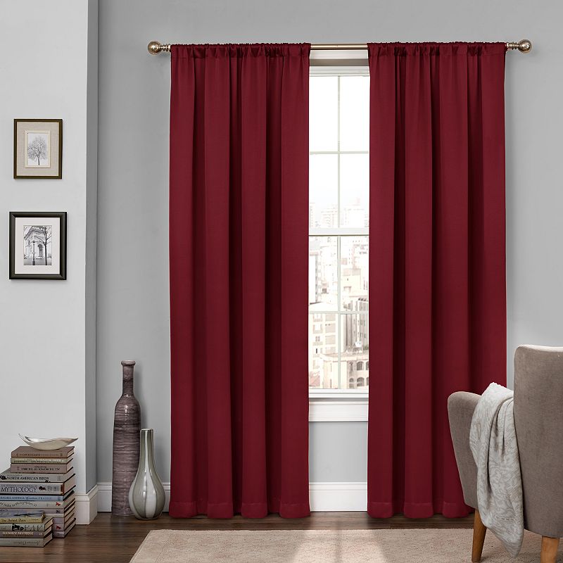 eclipse Tricia Room Darkening 1-Panel Window Curtain