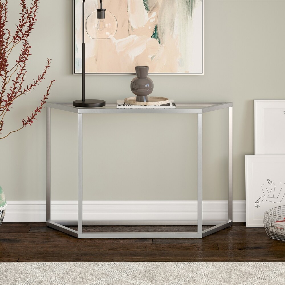 Levi 44'' Wide Trapezoid Console Table   44\