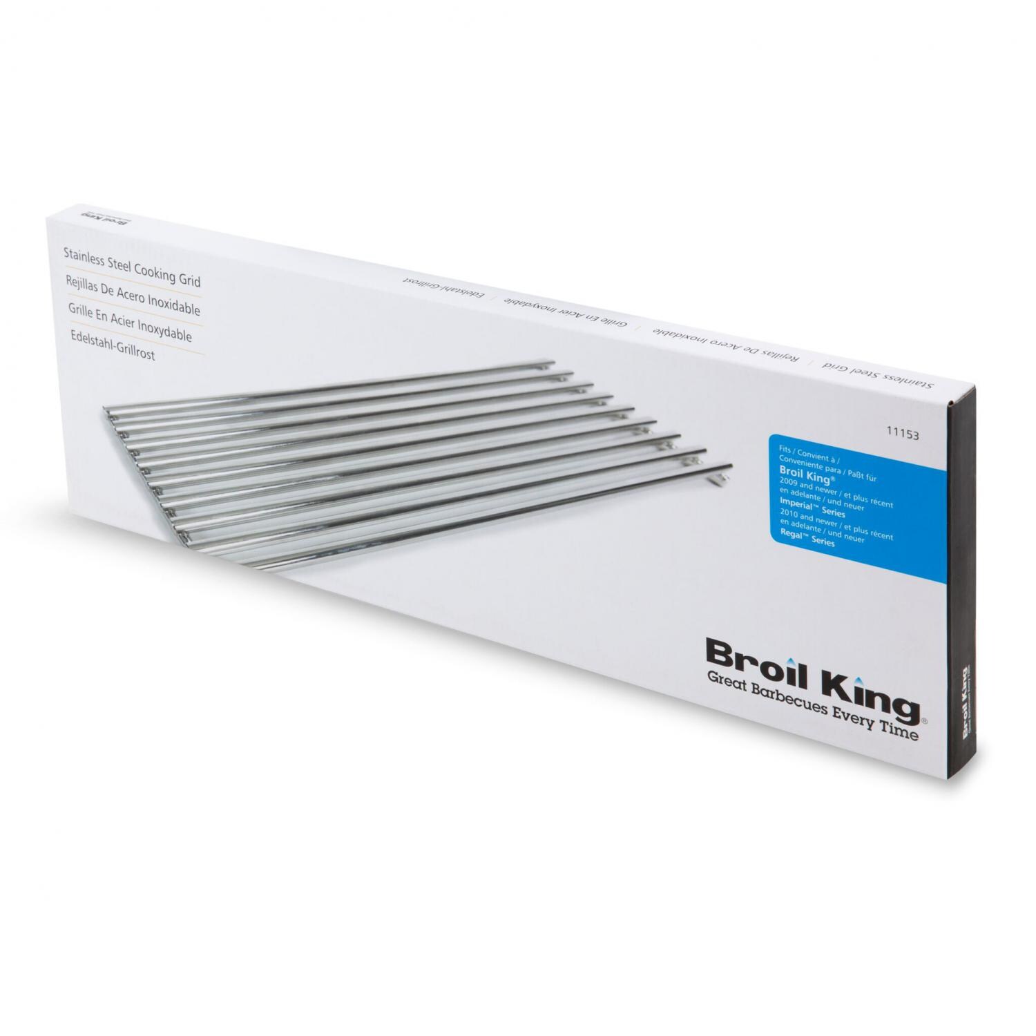 Broil King Stainless Steel Cooking Grates For Regal and Imperial Grills