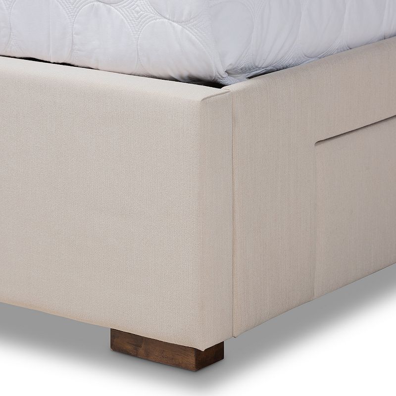 Baxton Studio Leni Queen/King Bed Frame