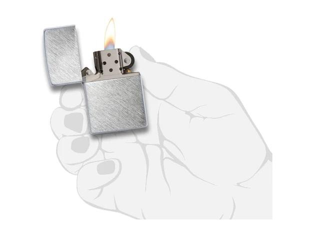 Zippo Classic Herringbone Sweep Windproof Lighter