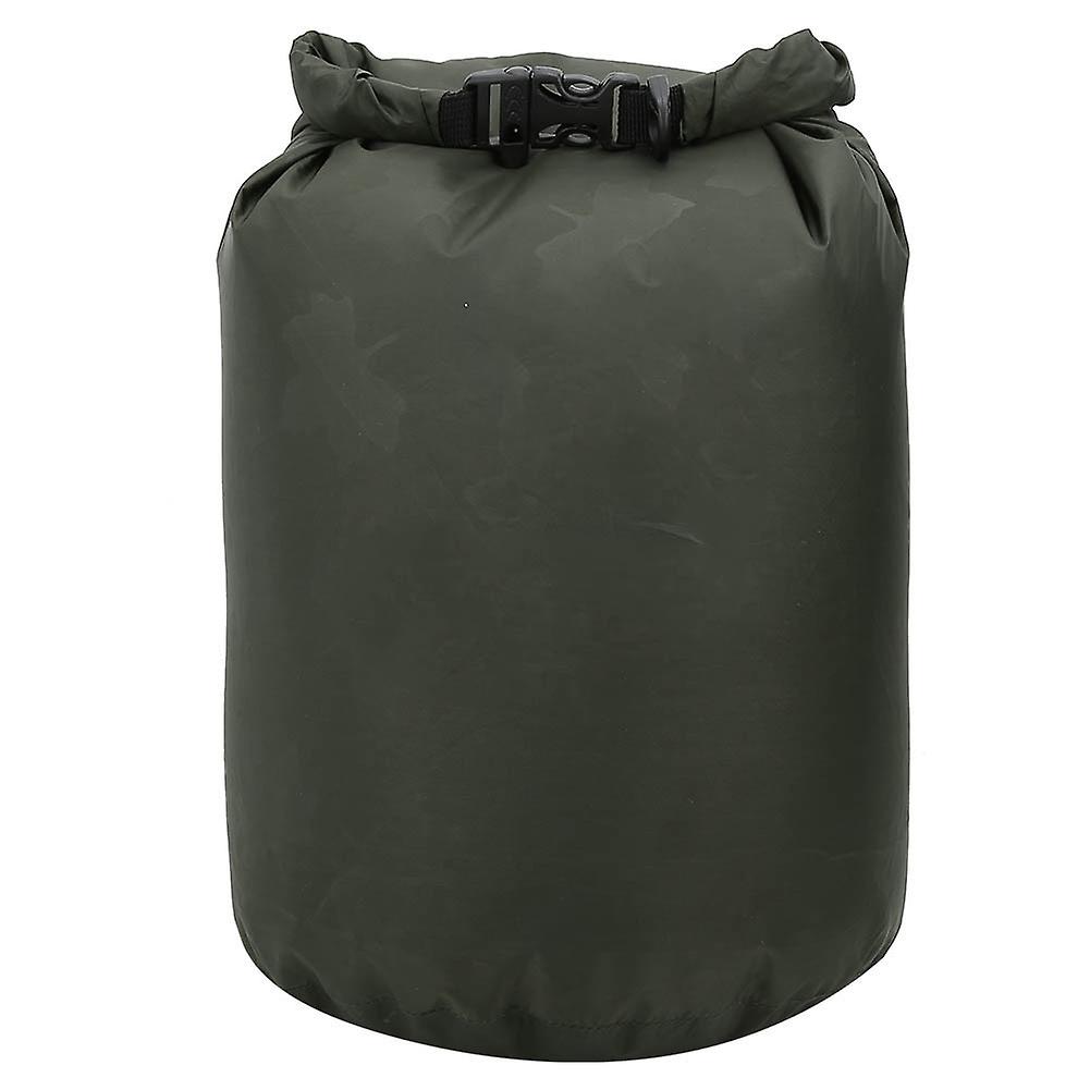 Pvc Outdoor Foldable Waterproof Barrel Dry Bag Storage Carrying Bags Camping Hiking Beachmilitary Green