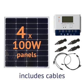 Grape Solar 400-Watt Off-Grid Solar Panel Kit GS-400-KIT