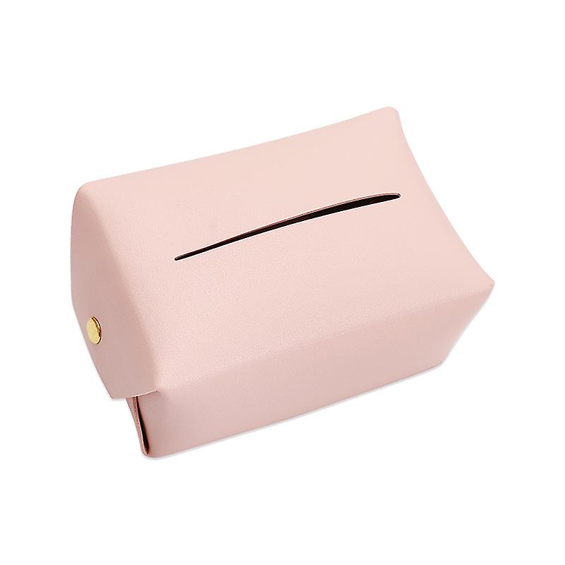 Leather Tissue Box Nordic Ins Pumping Box Household Creative Paper Pumping Box Car Living Room Coffee Table Tissue Storage Box