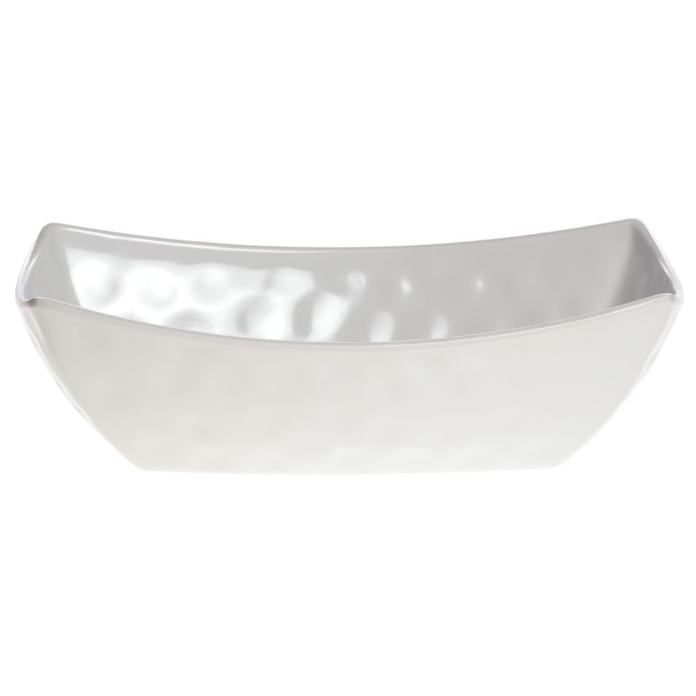 HUBERT® Melamine Serving Bowl With Hammered Finish - 12 3/4