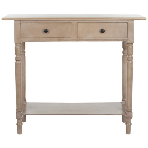 SAFAVIEH Cape Cod Grey 2-drawer Console Table - 37.8