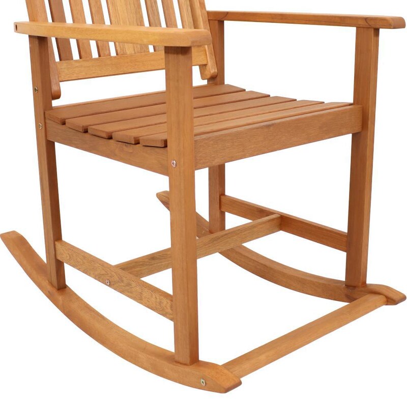 Ultimate Patio Meranti Wood Outdoor Rocking Chair