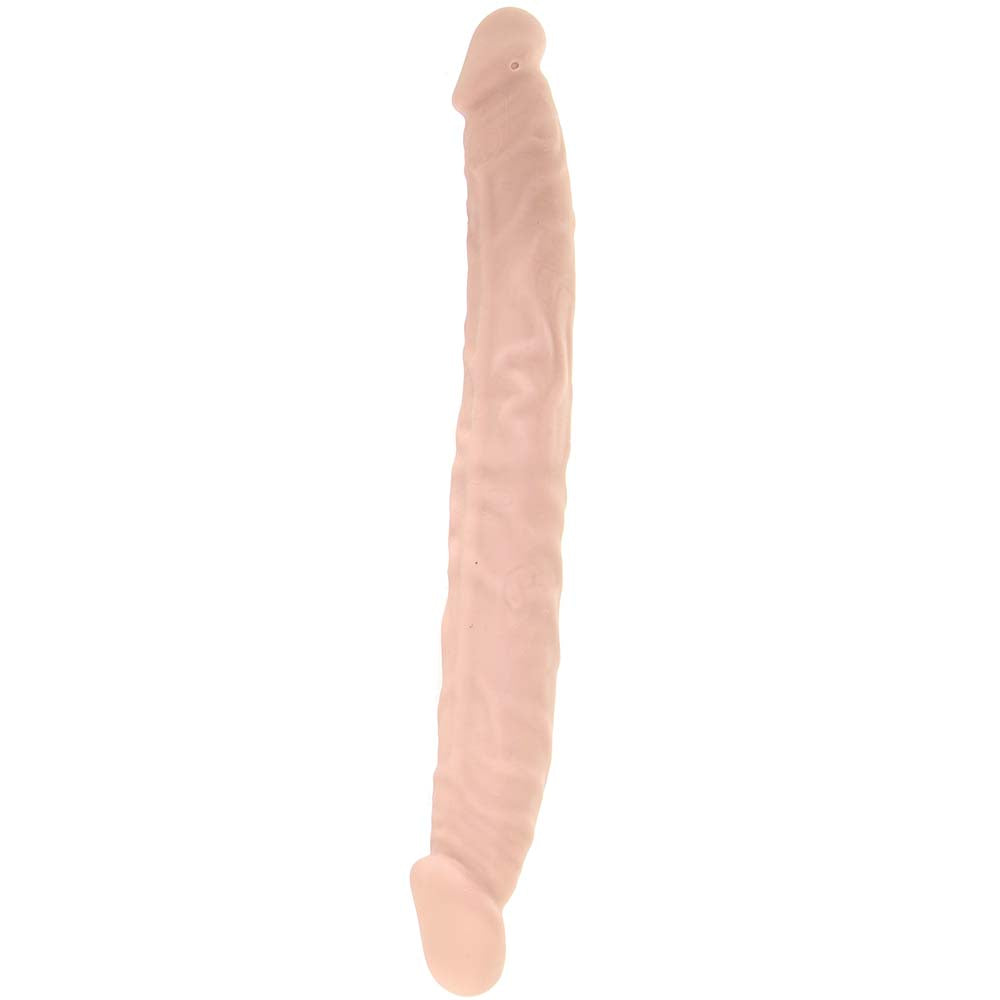 RealRock 14 Inch Double Dildo in White