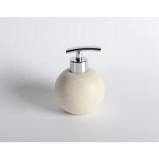 5-Piece Bathroom Accessory Set Concrete Terrazzo Bath Accessory Set in Off White Color FERNVGVF6566