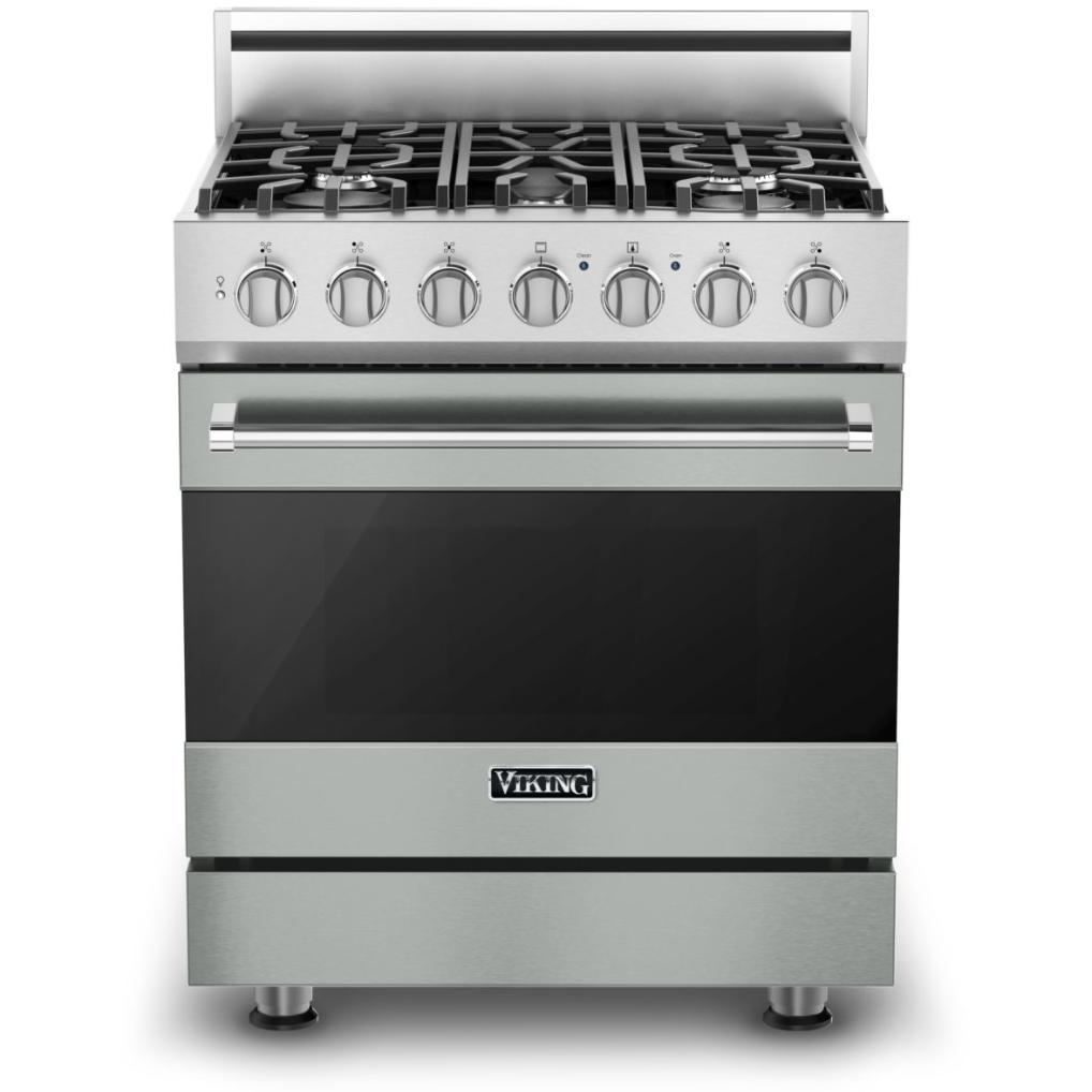 Viking 30-inch Freestanding Dual-Fuel Range with Vari-Speed Dual Flow Convection CRVDR3302-5BAG