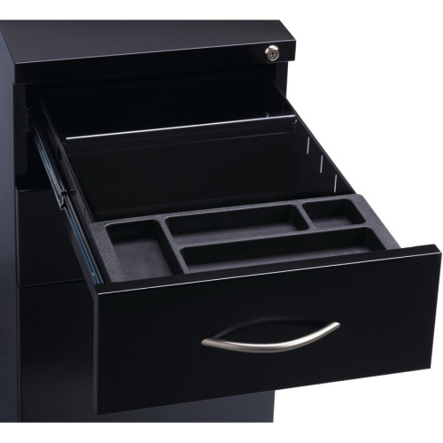 Lorell Premium Mobile BBF Pedestal File - 3-Drawer (79129)