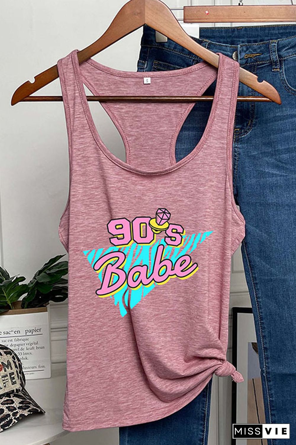 90's Babe Retro Style Tank Top Wholesale