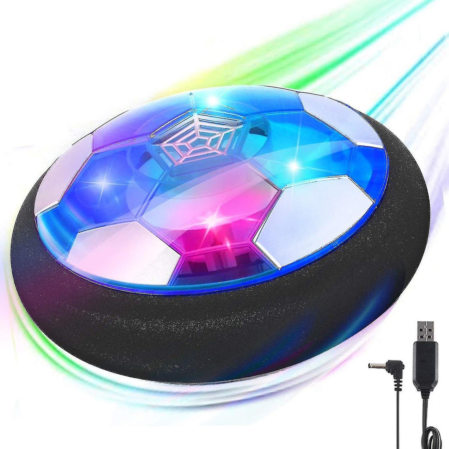 Hover Football Kids Toys， Rechargeable Hover Soccer Ball Gift With Colorful Led Lights Protective Fo