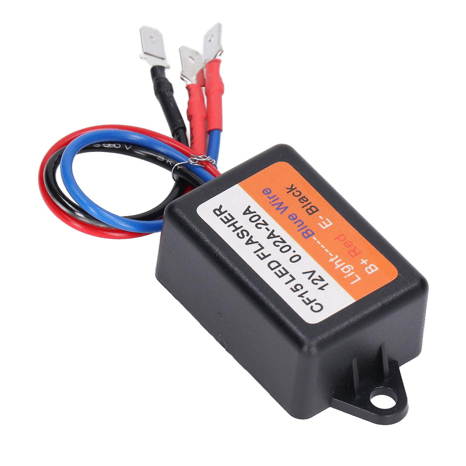 Flash Strobe Controller Auto Car Flasher Module Led Turn Light Relay 12v 0.0220a