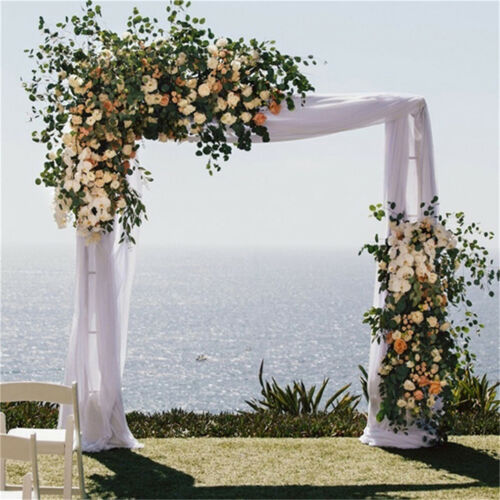 Garden Wedding Arch Outdoor Climbing Plants Trellis Patio Ornament Metal Archway