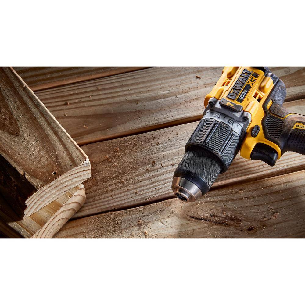 DW 20V Compact Cordless 12 in. Hammer Drill (Tool Only) DCD805B