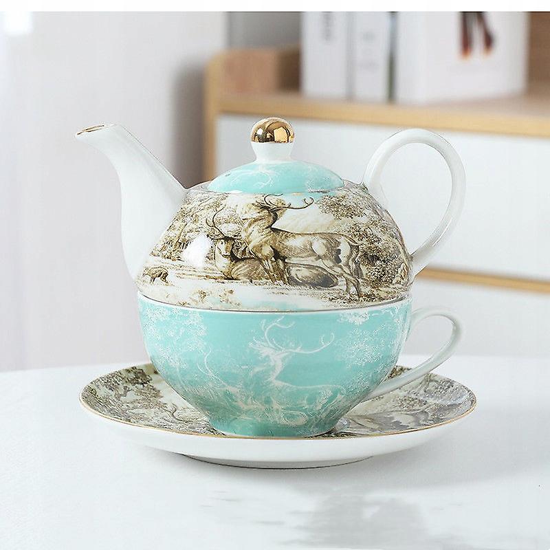 Teapot With A British Filizanka Teapot