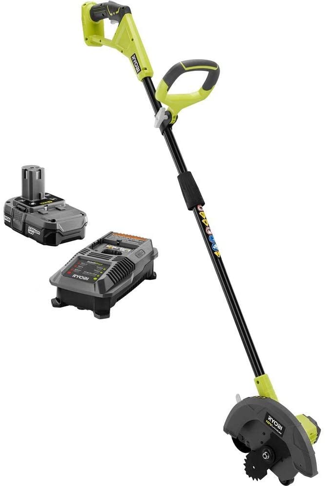 9 in. 18-Volt Lithium-Ion Cordless Edger, 1.3 Ah Battery and Charger Included