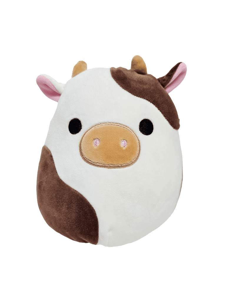 Squishmallows Official Kellytoys Plush 7.5 Inch Ronnie the Cow Ultimate Soft Plush Stuffed Toy