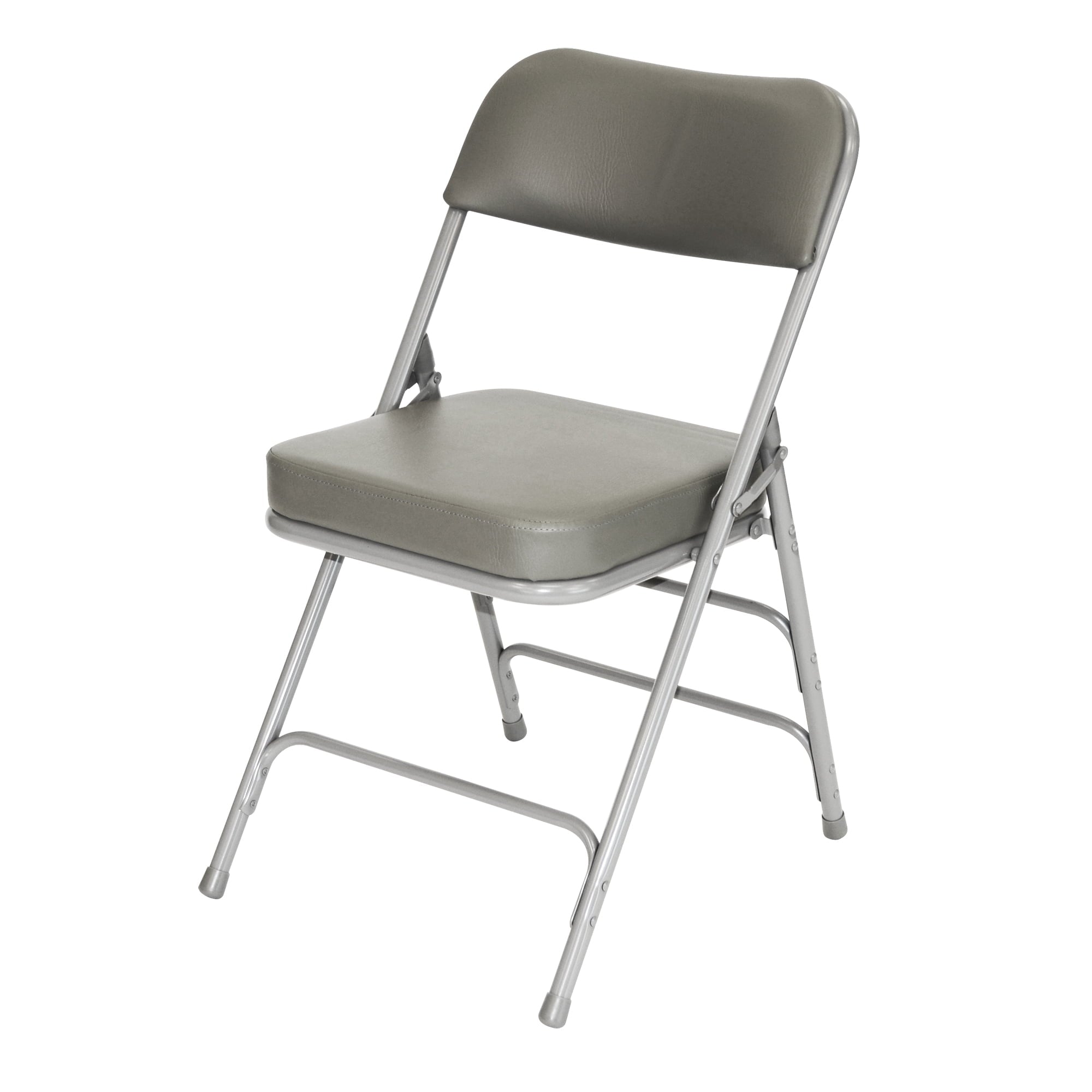 Chair - Rhino 2" Vinyl Padded Folding - Grey (2/Box)