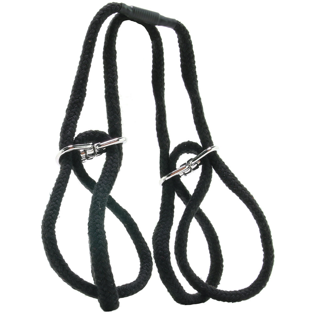 Cotton Wrist or Ankle Cuffs in Black