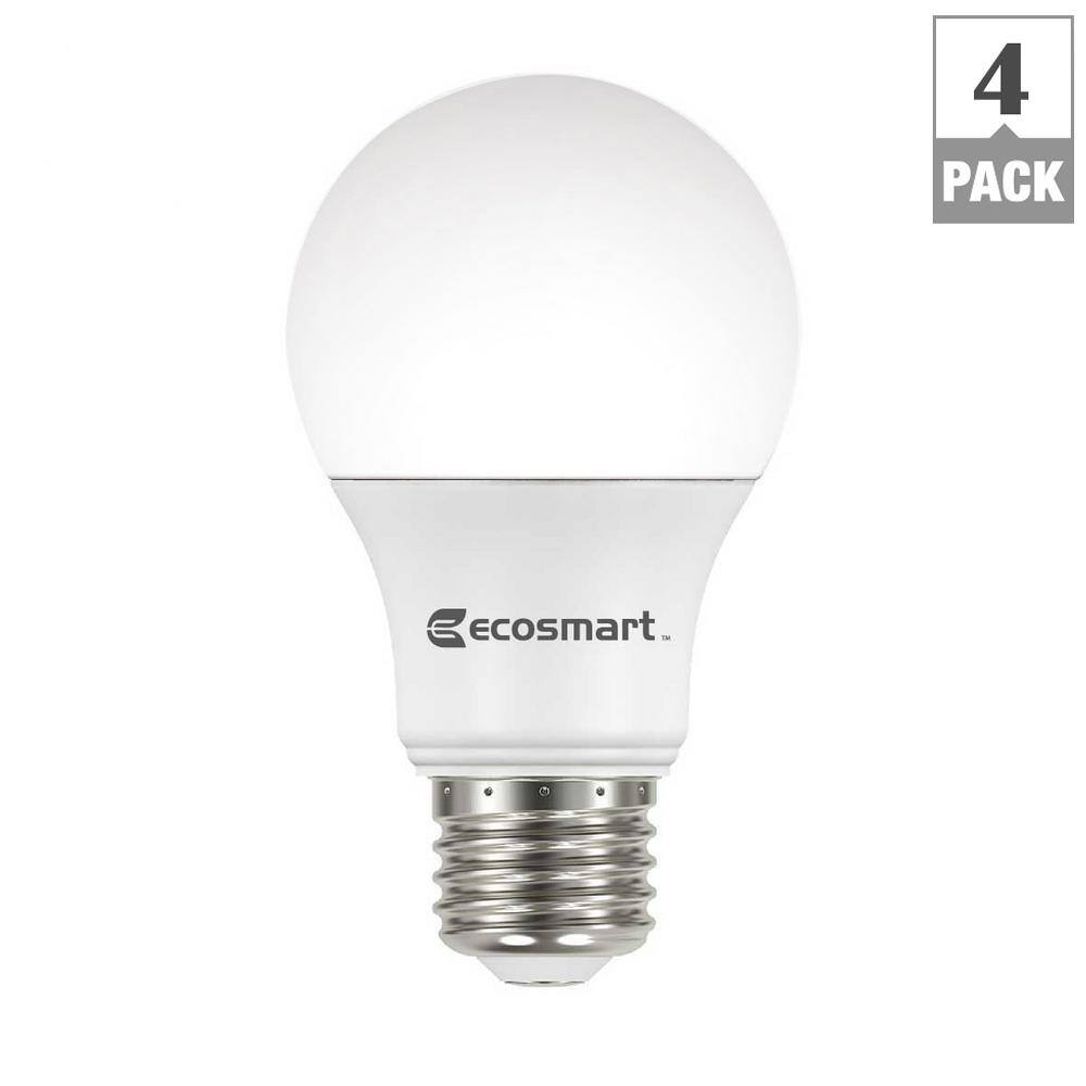 100-Watt Equivalent A19 Non-Dimmable LED Light Bulb Daylight (4-Pack) A7A19A100WUL03