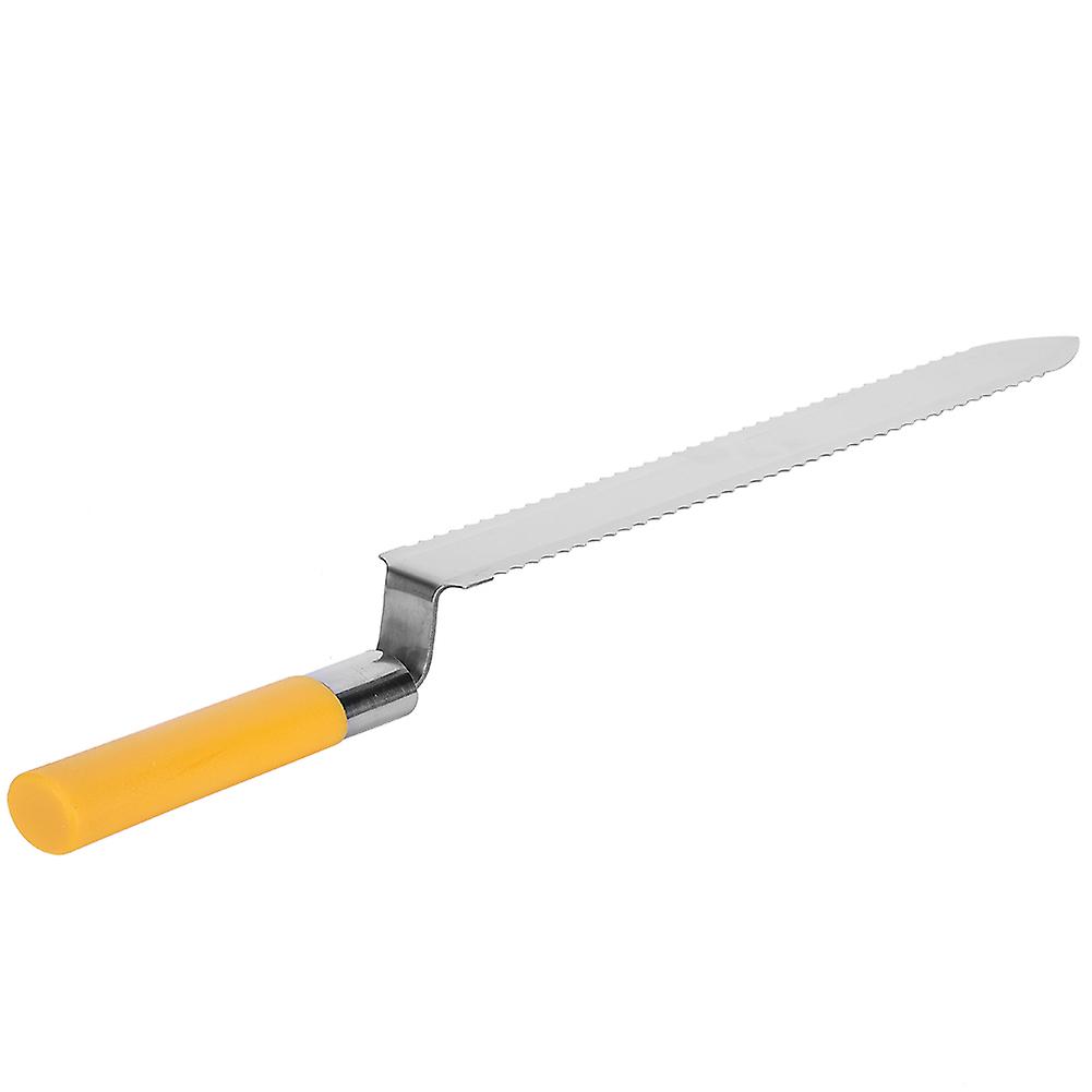 Stainless Steel Beekeeping Serrated Honey Scraping Knife Uncapping Knife Beekeeper Tools