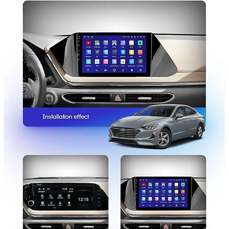 Wireless CarPlay Android Auto Radio for Hyundai Sonata DN8 2019 2020 4G Car Multimedia GPS 2din