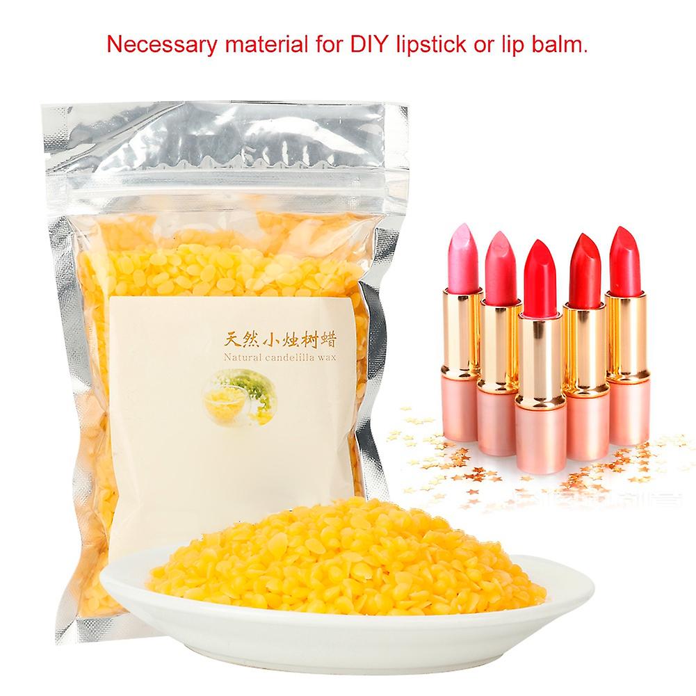 Natural Candelilla Wax Diy Manual Lipstick Lip Balm Cosmetics Material Plant Wax (100g)