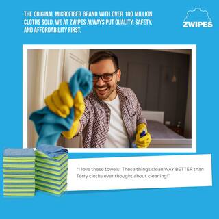 Zwipes Microfiber Cleaning Cloths Multi-Colored (48-Pack) 948