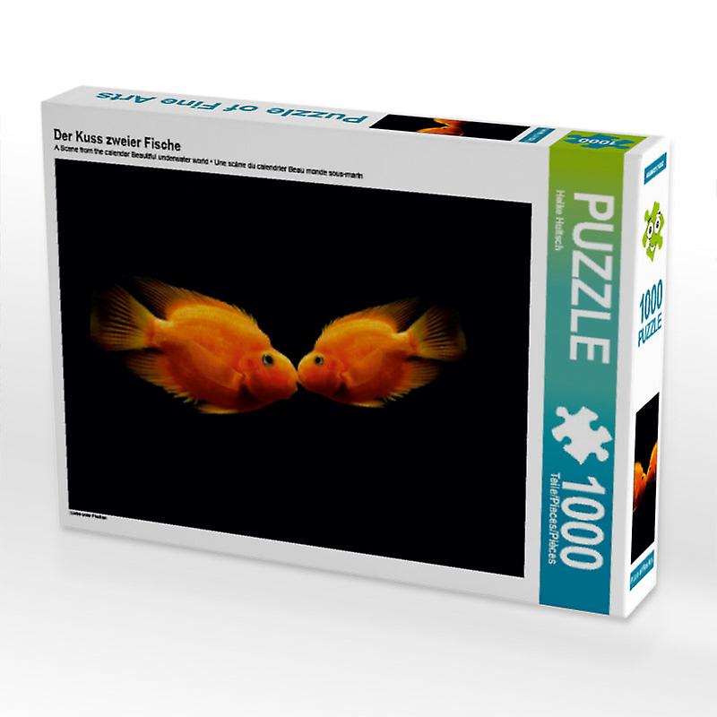 Der kuss zweier fische   calvendo foto puzzle