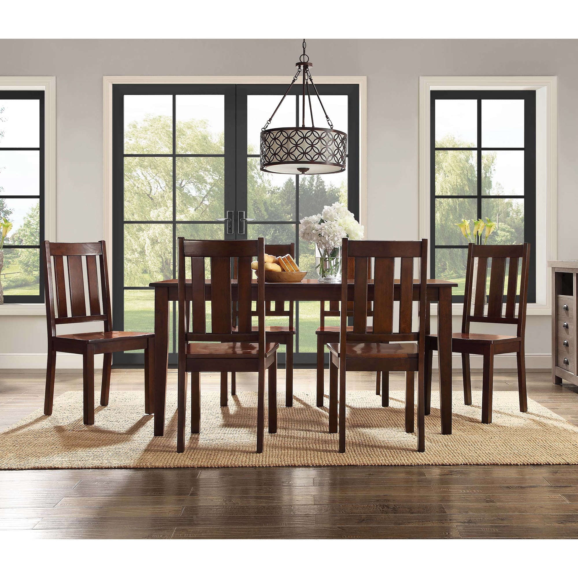 Better Homes and Gardens Bankston Dining Chair， Set of 2， Mocha