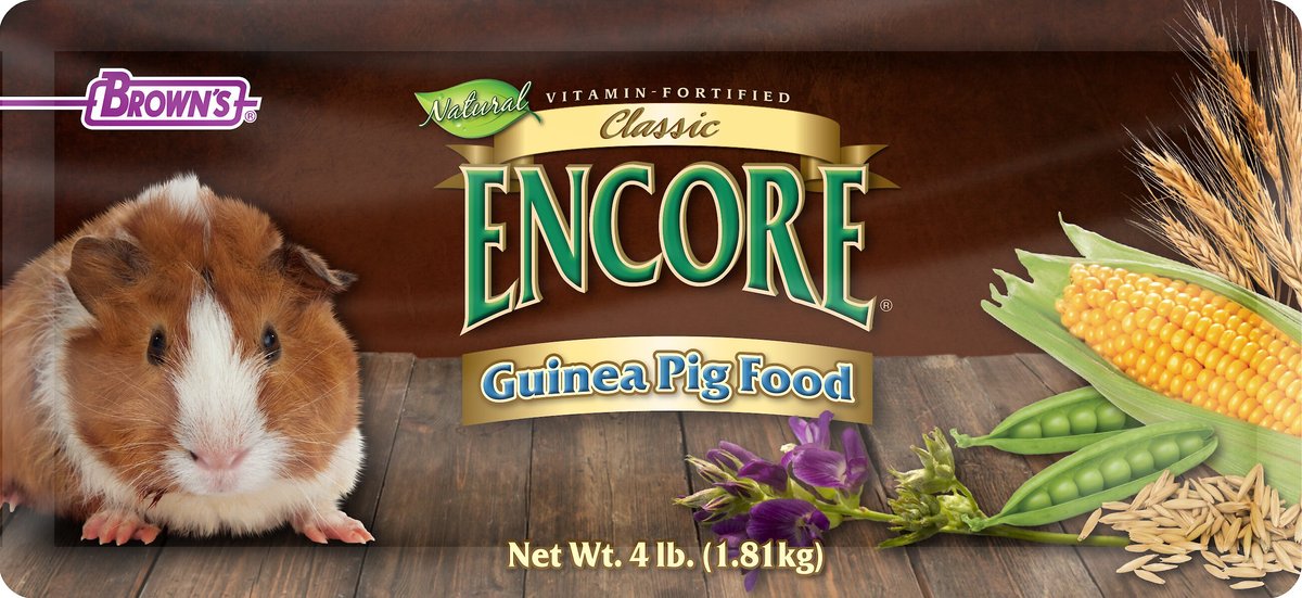 Brown's Encore Classic Natural Guinea Pig Food