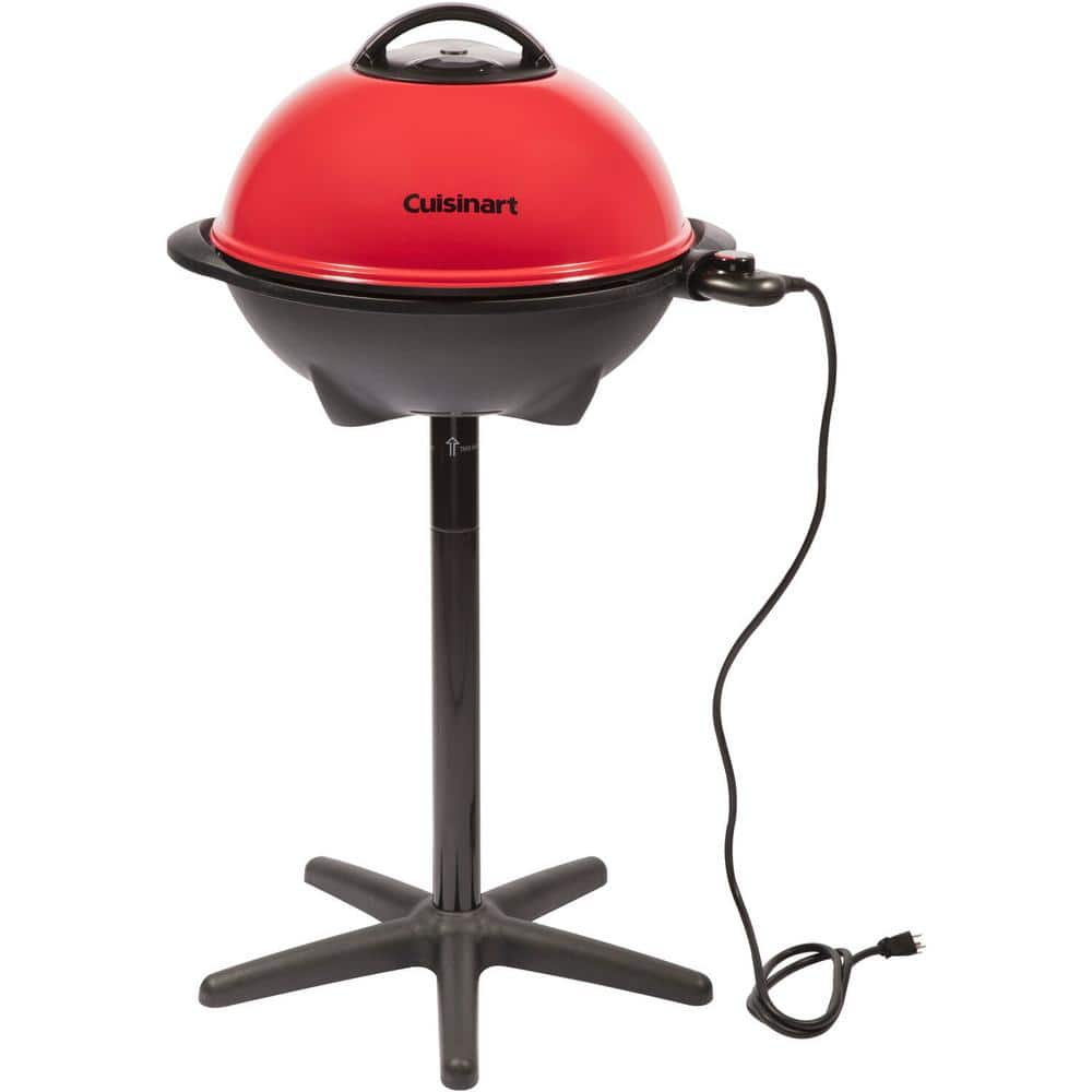 Cuisinart 2-In-1 Outdoor Electric Grill in Red/Black CEG-115