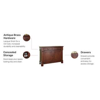 HOMESTYLES Aspen Rustic Cherry Buffet 5520-61