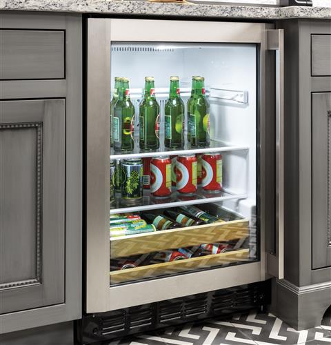 Monogram ZDBR240NBS Beverage Center in Stainless Steel