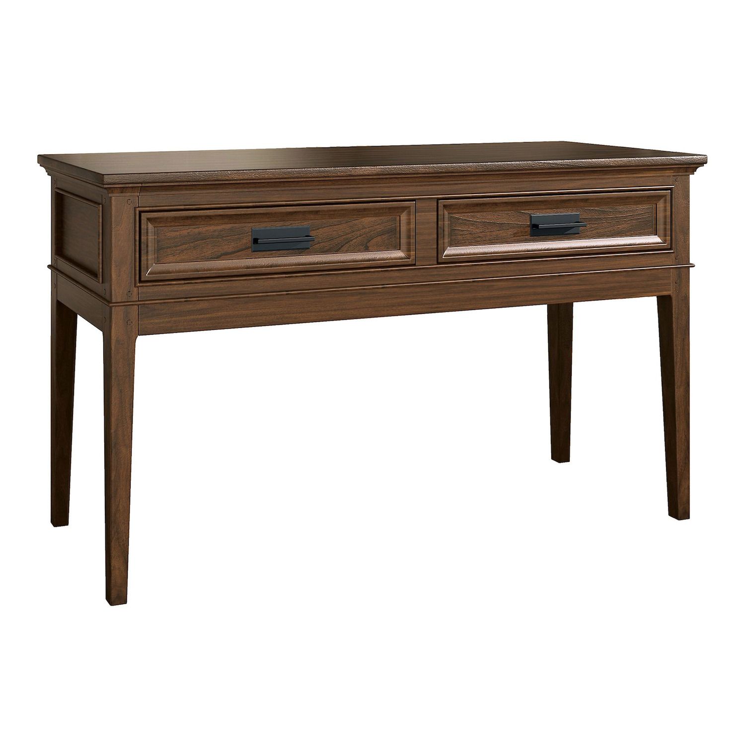 Lexicon Home Furniture Living Room Sofa Table With Drawers - Brown Cherry